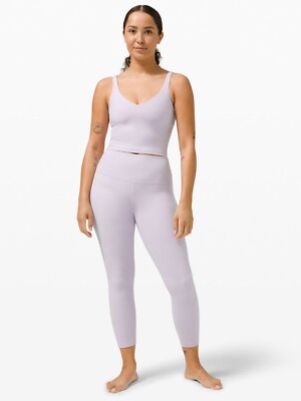 Lululemon Athletica Lilac Align Tank & Leggings Set